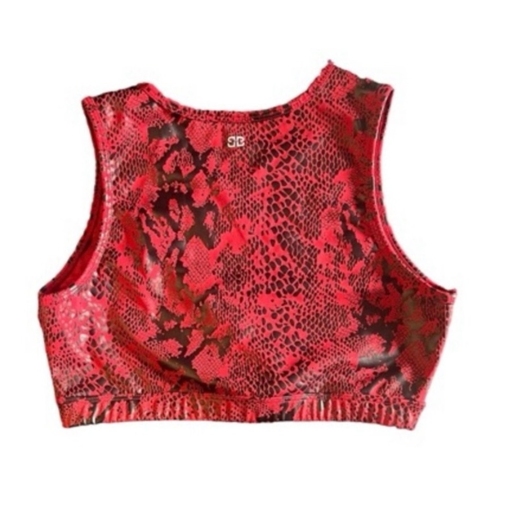 BirdieBee Viper High Neck Sports Bra - Picture 3 of 5